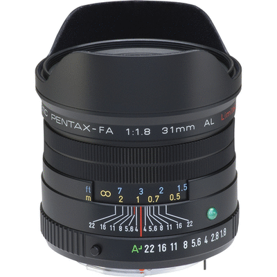 Pentax smc FA 31mm F1.8 AL Limited - Canada and Cross-Border Price