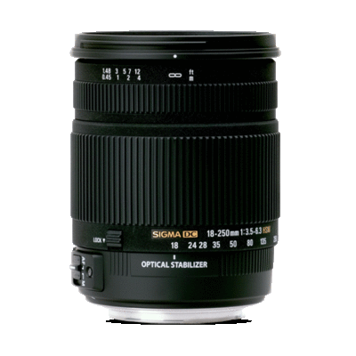 Sigma 18-250mm F3.5-6.3 DC OS HSM for Nikon - Canada and Cross