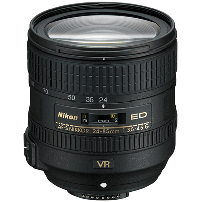 Nikon AF-S Nikkor 24-85mm f/3.5-4.5G ED VR - Canada and Cross