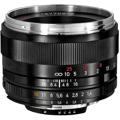 Zeiss Planar T* 50mm F/1.4 ZF.2 for Nikon - Canada and Cross