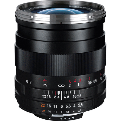 Zeiss Distagon T* 25mm f/2.8 ZF.2 for Nikon - Canada and Cross