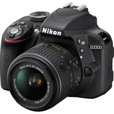 Nikon D3300 with 18-55mm (Black) - Canada and Cross-Border Price