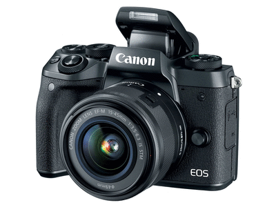 Canon EOS M5 with EF-M 15-45mm IS STM Kit - Canada and Cross