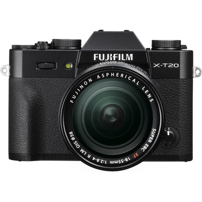 Fujifilm X-T20 with 18-55mm Kit (Black) - Canada and Cross-Border