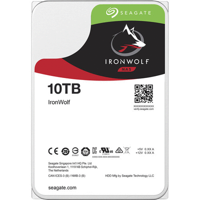 Seagate 10TB IronWolf 7200 rpm SATA III 3.5