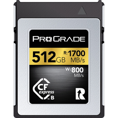 ProGrade Digital 512GB CFexpress 2.0 Type B Gold - Canada and