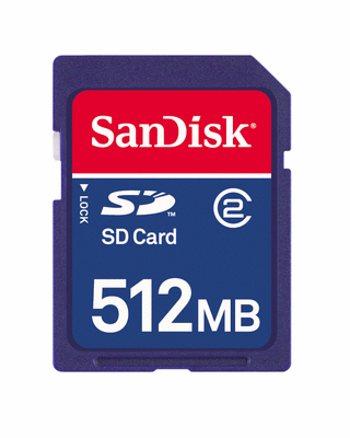 SanDisk Standard SD Card 512MB - Canada and Cross-Border Price ...