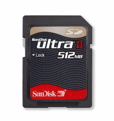 SanDisk Ultra II SD Card 512MB - Canada and Cross-Border Price ...