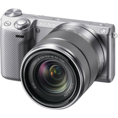Sony Alpha NEX-5R with 18-55mm Kit (Silver)