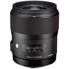 Sigma Art 35mm f/1.4 DG HSM for Sigma