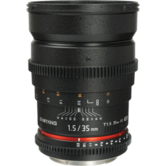 Samyang 35mm T1.5 Cine Lens for Canon EF