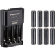 CC17 Charger with 8 Eneloop Pro Batteries