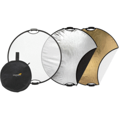 Impact 5-in-1 Collapsible Circular Reflector with Handles (22")