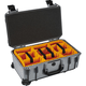 Vault V525 Rolling Case with Padded Dividers (Gray, 25L)