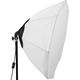 Octagonal Collapsible Softbox for LED Bulbs with Socket (27.6")